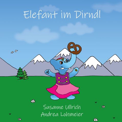 Elephant in Dirndl 1