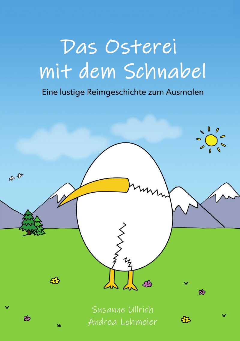 Das Osterei mit dem Schnabel